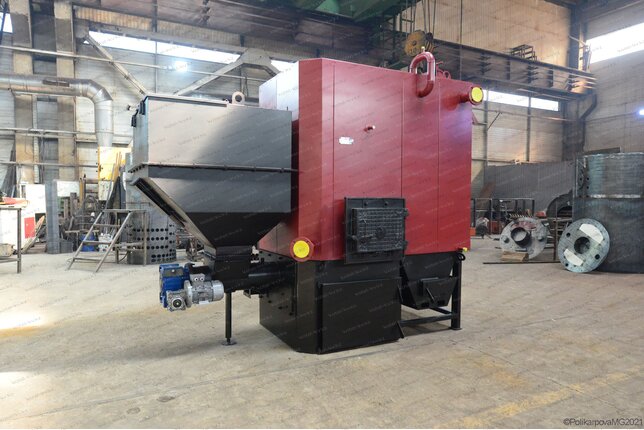 Котел угольный 500 кВт с автоматической подачей