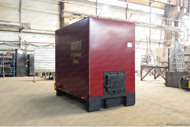 Угольный котел с золоуловителем 0.7 МВт