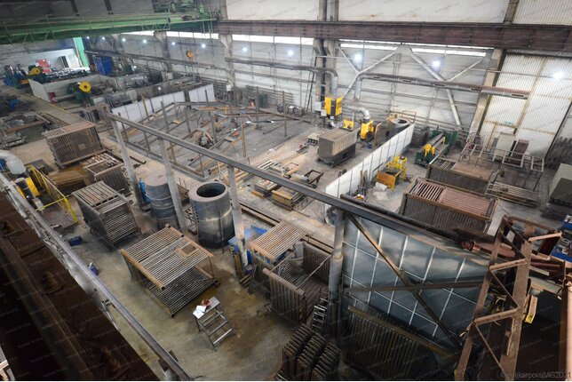 Угольные котлы 1280 кВт - производство