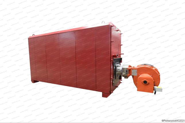 Газовый котел 1.6 МВт промышленный