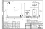 Чертеж дровяного котла 0.8 МВт с большой топкой с колосниками
