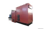 Котел твердотопливный на опилках 2.0 МВт с шнековой подачей