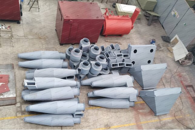 Производство промышленных циклонов ЦН 11 700 6УП