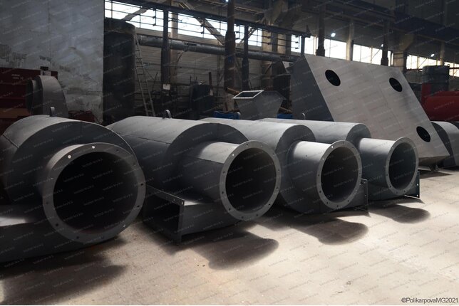 Изготовление промышленных циклонов ЦН 15 600 4УП