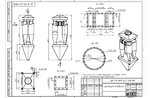 Чертеж циклона ЦН-15-800-4СП